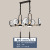 New Chinese-Style Chandelier Restaurant Modern Minimalist Front Desk Bar Tea Room Study Chinese Style New LED Lamp