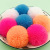 Cross-Border Flour Dense Hair Ball Children Adult Novelty Vent Decompression Decompression Toy Factory Direct Sales