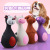 Factory Direct Sales Latex Toy Dog Toy Latex Sound Big Belly Elephant Cow Cartoon Pet Toy