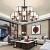 New Chinese-Style Chandelier Chinese Style Atmospheric Lamp in the Living Room Retro Vintage Restaurant Chandelier Creative Villa Hotel Lamps