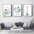 Living Room Restaurant Decoration Painting New Chinese Modern Fresh Dining Room Wall Kitchen Hanging Painting Canvas Three-Piece Painting