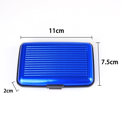 Aluminum Alloy Credit Card Holder Business Card Case