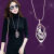 Simple New Elegant Crystal Pendant Korean Style Long Sweater Chain Necklace Women's Autumn and Winter Wild Tassle Fashion Accessories