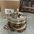 Factory Wholesale Copper Incense Burner Small Flat Three-Legged Incense Burner Household Joss-Stick Incense Coil Copper Crafts Incense Burner