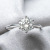 Xujia Jewelry Classic Six-Claw 2 Karat Moissanite Ring D Color Genuine Seiko 925 Sterling Silver Real Women's Ring