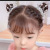 Children's Crown Headdress Little Girl Pearl Princess Hair Rope Baby Hair Ring Cute Chibi Maruko Chan Head Rope Rubber Band Hair Accessories