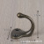 Zinc Alloy Clothes Hook Antique Coat Hook Single Hook Double Hook Kitchen and Bathroom Unlined Coat Hook