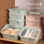 Japanese Style Macarons Underwear Storage Box Stackable Panty Socks Finishing Box Plastic Bra Partitioned Organizing Box Finishing Box