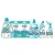 Daily Chemical Seven-Piece Six-Piece Set Multi-Clean Laundry Detergent Washing Powder Basin Ganji Stall Supply 7-Piece Set Wholesale