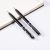 Exclusive for Cross-Border Black Bright Gold and Silver Pieces Metal Ball Point Pen Metal Rotating Ballpoint Pen Hotel Business Gift Pen