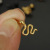 Fashion Spider Snake Ear Bone Stud Korean Style Simplicity and Exaggeration Ear Studs Ear Clip Earrings Piercing Jewelry