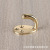 Hardware Coat and Cap Thick Zinc Alloy Small Single Hook Wall Clothes Hook Kitchen Toilet Hook