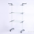 WingShaped Foldable FloorDrying Rack Household Portable Movable Retractable Three-Layer Towel Rack with Wheels Wholesale