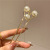 Linglan Hairpin Ancient Style Hairpin Versatile Simple Coiled Hair Retro Hairpin Ming Song Pearl Chalcedony Tassel Buyao