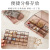 Double-Layer Jewelry Box Household Ring Necklace Jewelry Storage Box Decoration Portable Transparent High-End Earrings Box