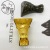Zinc Alloy Footstand Gold Xingtian Footstand Facial Makeup Crafts Foot Pad Height Corner Protector Gift Accessories