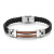 Woven Bracelet Gold-Plated Rose Gold Black Plated European and American New Fashion Titanium Ornament Stainless Steel