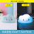 Cartoon Unicorn Moon Night Lamp Creative LED Light Bedside Lamp Bedroom Decoration Night Market Stall Luminous Toys