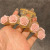 Pink Camellia Grip ~ Super Fairy Rose Flower Hair Claw Shark Clip Sweet Girly Spring New Hair Accessories
