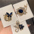 Korean Fashion High-End Brooch Women's Rhinestone Scarf Buckle Anti-Unwanted-Exposure Buckle Crystal Corsage Pin Pearl Ornament Accessories