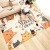 Nordic Home Living Room Fully Covered Sofa and Carpet Floor Mat Bedroom Bedside Blanket Children's Room Thickened Non-Slip Crawling Mat