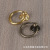 Sliding Door Hidden Hook Single Hole Handle Bronze in Chinese Antique Style European Style Hanging Ring Pendant Hidden Drawer Golden Handle