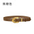 Retro European American Style Genuine Leather Belt Women's Pants Belt Versatile Korean Style Thin Belt Decorative Belt Waist Shaping Leather Belt