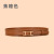 Leather Belt Women's Belt Decorative Versatile Overcoat Waist Elastic Belt European and American Style Leather Trouser Belt Wholesale