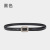 Cross-Border Diamond Jewelry Thin Belt Female Ornament Jeans Dress Cowhide Belt Women's Leather Belt Belt Wholesale