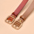 New Cowhide Belt Ladies' Pin Buckle Genuine Leather Casual Versatile Retro Belt Women's Japanese Buckle Jeans Strap