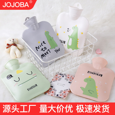 Creative New Hot Water Injection Bag Cartoon Simple Thickened Hand Warmer Irrigation Student Portable Anti-Scald Hot-Water Bag