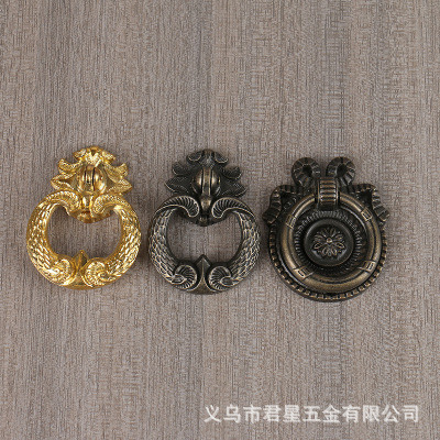 Antique Zinc Alloy Handle Furniture Drawer Small Pull Ring Color Can Be Customized Style