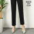 High Quality Suit Pants Women's Spring and Autumn Commuter Professional Casual Cropped Pants High Waist Slimming Loose Drooping Cigarette Pants