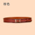 Leather Belt Women's Belt Decorative Versatile Overcoat Waist Elastic Belt European and American Style Leather Trouser Belt Wholesale