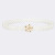 Pearl Retro White Pearl Belt Women's Dress Accessories All-Matching Elegant Waist Tight Elastic Chain Elastic Band Beaded