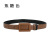 New Women's Leather Belt Wide Jeans Decorative Band Waist Seal Dress Versatile Two-Layer Cowhide Women's Leather Belt