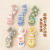 22 Autumn and Winter Coral Fleece Long Tube Room Socks Non-Slip Children's Thickened Warm Cartoon Doll Baby Toddler Shoes Socks