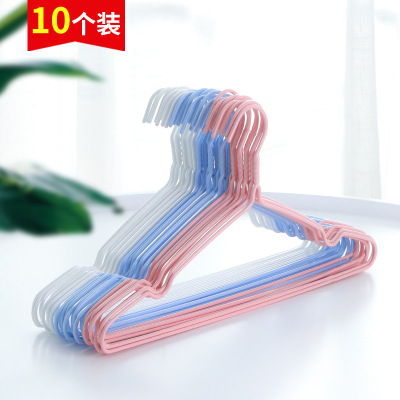 10 Pack Household Hangers Clothes Hanger Multi-Functional Seamless Thickened Non-Slip Clothes Hanger Hook Hanger Clothes Support