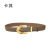 Retro European American Style Genuine Leather Belt Women's Pants Belt Versatile Korean Style Thin Belt Decorative Belt Waist Shaping Leather Belt