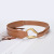 Fashionable Genuine Leather Decorative Belt All-Match Coat Sweater Elastic Wide Belt Waist Outer Wear Waist Seal with Dress