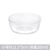 Clear Glass Bowl Salad Bowl Household Tableware Soup Bowl Creative Dessert Bowl Large Bowl Instant Noodle Bowl Rice Bowl Fruit Plate