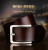 New Men's Leather Belt European and American Retro Pin Buckle Belt All-Match Thick Cowhide Pant Belt Exclusive for Cross-Border