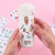Korean Ins Cute Stickers Cartoon Thermal Mug Stickers Creative Journal Phone Stickers Student Water Cup Transparent PVC Sticker