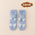 22 Autumn and Winter New Coral Fleece Doll Room Socks Children's Non-Slip Dispensing Toddler Shoes Socks Thickened Warm Parent-Child Style