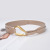 Fashionable Genuine Leather Decorative Belt All-Match Coat Sweater Elastic Wide Belt Waist Outer Wear Waist Seal with Dress