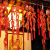 Lantern Ornament New Year Decoration Small Red Lantern Pendant Flocking Fu Character Outdoor String Wedding Celebration Decoration ..