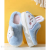 Platform Thin Stereo Rabbit Bear Cotton Slippers High-End Beautiful Fluffy Slippers Couple Household Casual Cotton-Padded Shoes
