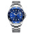 Calendar Fashion Luminous Watch Men's Live Broadcast Business Steel Belt Automatic Non-Mechanical Men's Quartz Watch