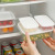 Refrigerator Storage Box Large Capacity Transparent Fresh-Keeping Storage Box Kitchen Storage Sealed Cans Fruit and Vegetable Food Organize and Storage