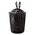 Xy5 Roll Vest Garbage Bag Stall Thickened Garbage Bag Household Kitchen Black Environmental Protection Portable Garbage Bag
